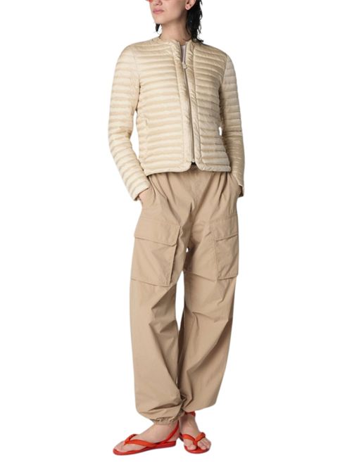 piumino donna carina beige Save the duck | D30614W-IRIS2040034